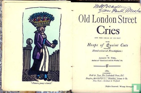 Old London Cries and The Cries of To-day - Afbeelding 2