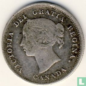 Canada 5 cents 1888 - Image 2