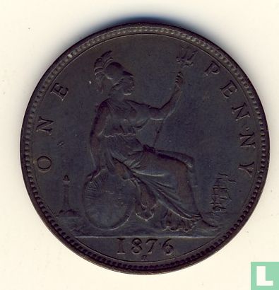 Deutschland 1 Penny 1876 (kleine Datum; H) - Bild 1