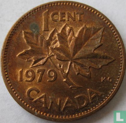 Canada 1 cent 1979 - Image 1