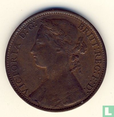 Deutschland 1 Penny 1876 (kleine Datum; H) - Bild 2