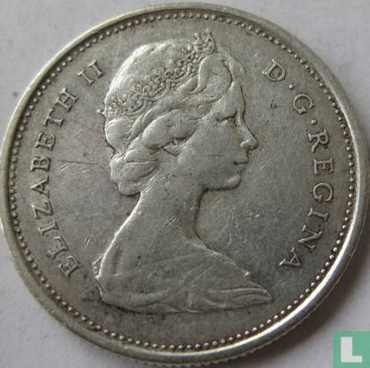 Canada 25 cents 1968 (silver) - Image 2