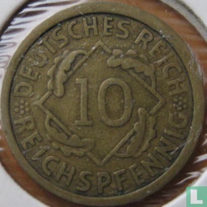Duitse Rijk 10 reichspfennig 1925 (A) - Afbeelding 2