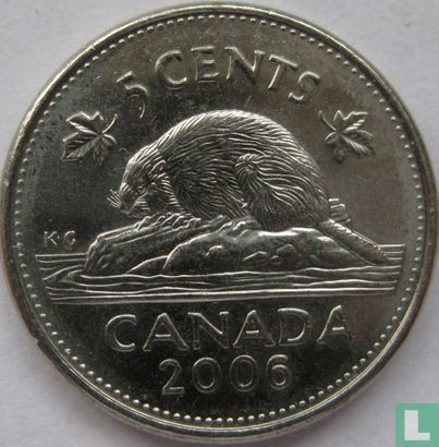 Canada 5 cents 2006 (koper-nikkel) - Afbeelding 1