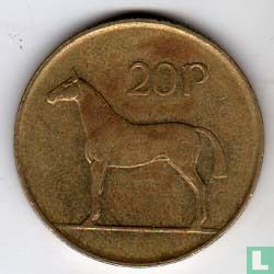 Ierland 20 pence 1988 - Afbeelding 2