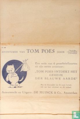 Tom Poes kaart 01 - Image 2