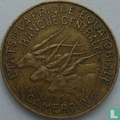 Äquatorialafrikanische Staaten 10 Franc 1961 - Bild 1