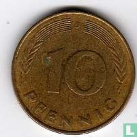 Duitsland 10 pfennig 1970 (J) - Afbeelding 2