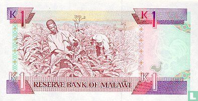 Malawi 1 Kwacha 1992 - Image 2