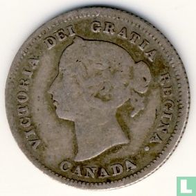 Canada 5 cents 1885 - Afbeelding 2
