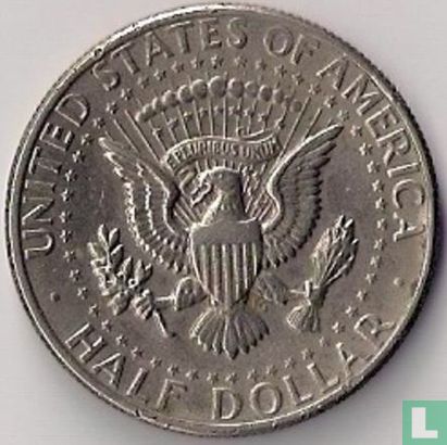 United States ½ dollar 1971 (without letter) - Image 2