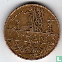 Frankrijk 10 francs 1977 - Afbeelding 2