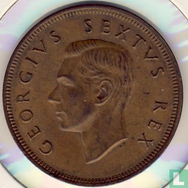 Zuid-Afrika 1 penny 1949 - Afbeelding 2