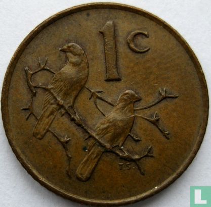 Zuid-Afrika 1 cent 1969 (SUID-AFRIKA) - Afbeelding 2