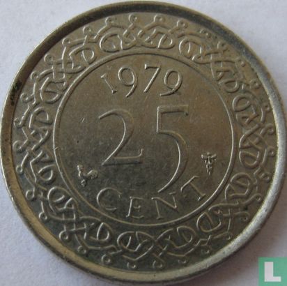 Suriname 25 Cent 1979 - Bild 1