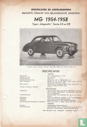 MG 1954-1958 - Afbeelding 1