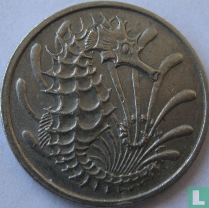 Singapour 10 cents 1980 - Image 2