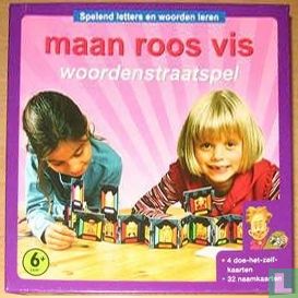 Maan Roos Vis Woordenstraatspel - Afbeelding 1