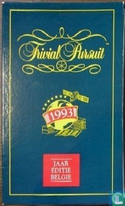Trivial Pursuit - Jaareditie 1993 Belgie - Bild 1