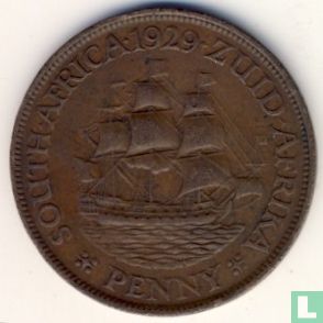 South Africa 1 penny 1929 - Image 1