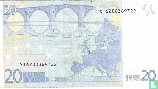Eurozone 20 Euro X-P-T - Afbeelding 2
