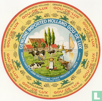 Genuine Imported Holland Gou-De-Lux