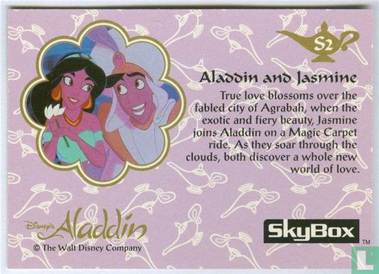 Aladdin and Jasmine - Afbeelding 2
