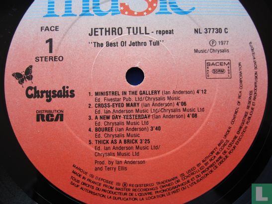 Repeat - The best of Jethro Tull vol. 2 - Image 3