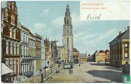 Noordzijde Groote Markt - Groningen