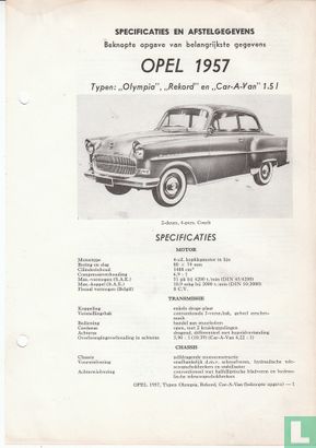 Opel 1957 - Afbeelding 1
