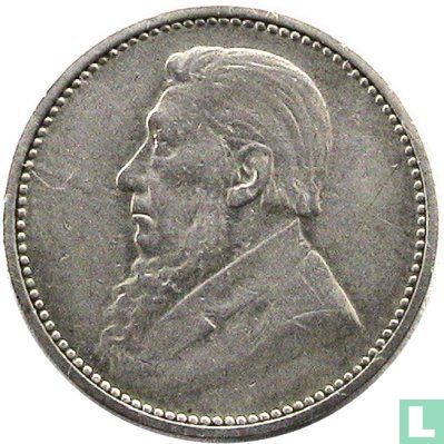 Afrique du Sud 3 pence 1895 - Image 2