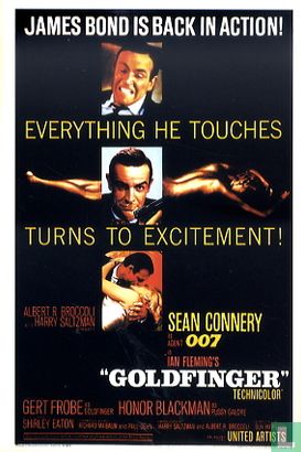 EO 00742 - Bond Classic Posters - Goldfinger - Afbeelding 1