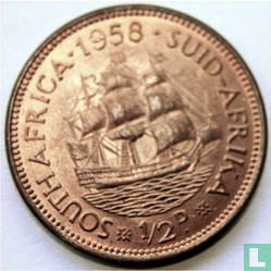 Zuid-Afrika ½ penny 1958 - Afbeelding 1