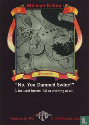 "No, You Damned Swine!" - Afbeelding 2