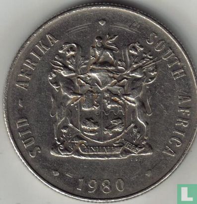 Zuid-Afrika 1 rand 1980 - Afbeelding 1