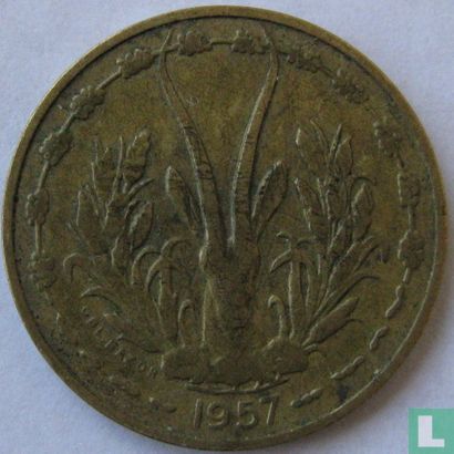 Französisch-Westafrika 10 Franc 1957 - Bild 1