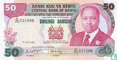 Kenia 50 Shilingi - Afbeelding 1