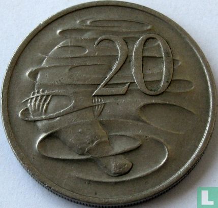 Australie 20 cents 1975 - Image 2