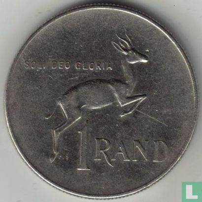 South Africa 1 rand 1980 - Image 2