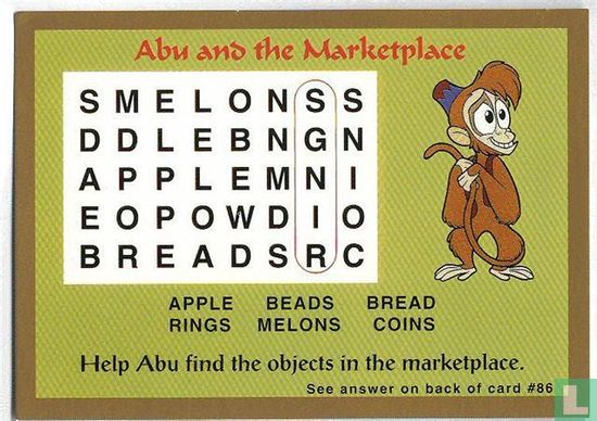 Abu and the Marketplace - Afbeelding 1