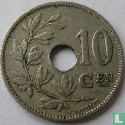 Belgique 10 centimes 1925 - Image 2