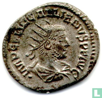 Romeinse Keizerrijk Antioch Antoninianus van Keizer Gallienus 260 n.Chr. - Afbeelding 2