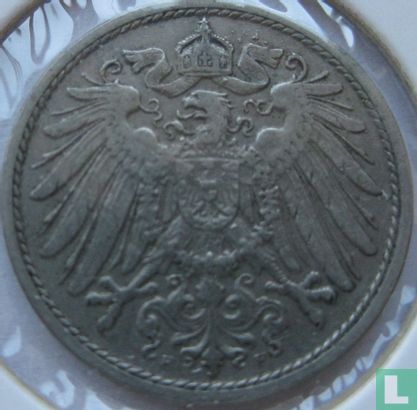 Empire allemand 10 pfennig 1908 (F) - Image 2