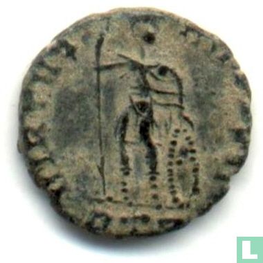 Roman Empire Rome of Emperor Constantine II AE4 Kleinfollis 337-340 - Image 1