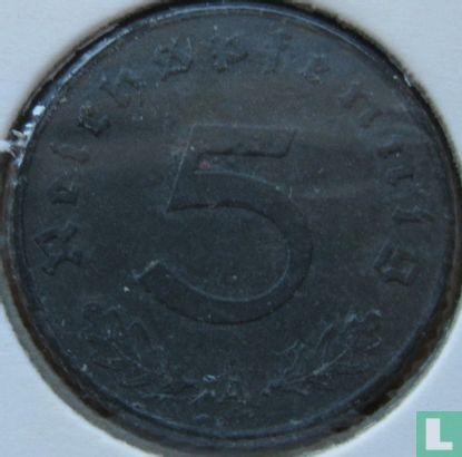 Empire allemand 5 reichspfennig 1941 (A) - Image 2