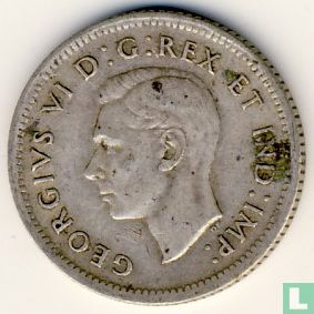 Canada 10 cents 1939 - Afbeelding 2