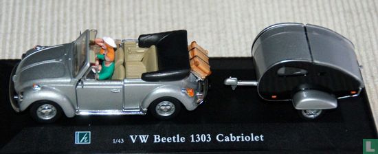 VW Beetle 1303 Cabriolet + Caravan - Afbeelding 1