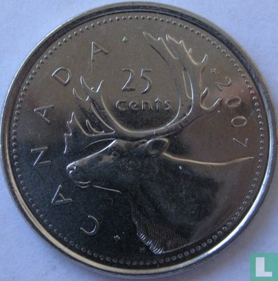 Canada 25 cents 2007 - Image 1
