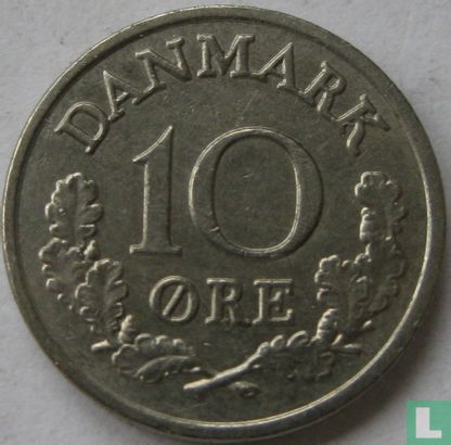 Denemarken 10 øre 1966 - Afbeelding 2