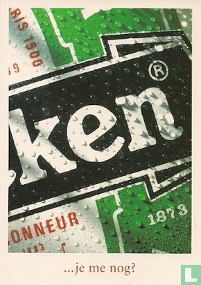 B000930 - Heineken "...je me nog?" - Afbeelding 1